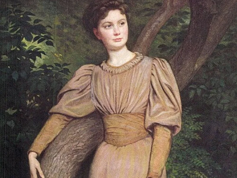 1835-Székely Bertalan - Ritratto di Zseni Székely ca. 1880